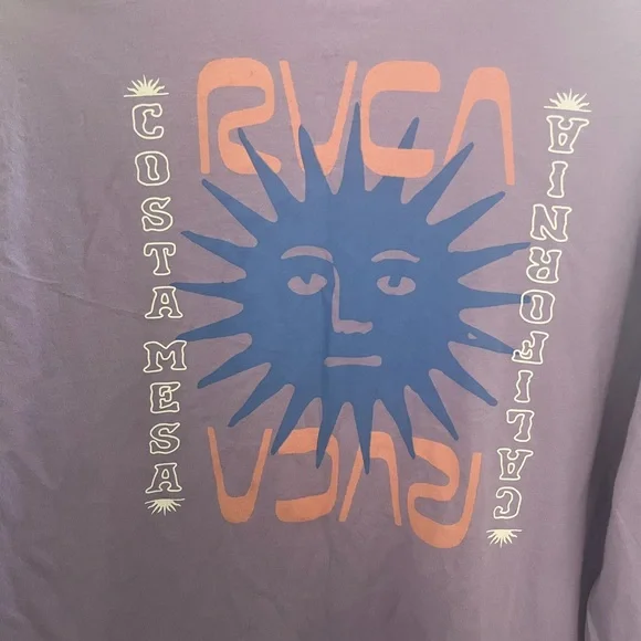 RVCA Lavender Standard Wash Shirt - Picture 5 of 5